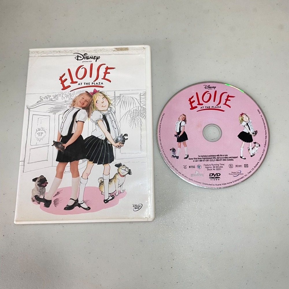Disney Eloise At The Plaza DVD 2003 Canadian Widescreen Movie Julie Andrews